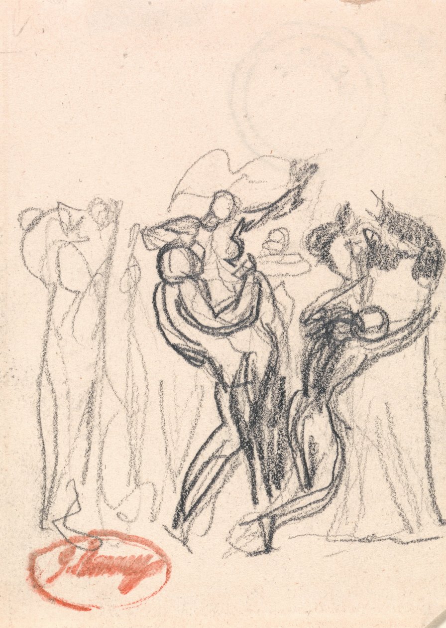 Prawdopodobnie scena uprowadzenia autorstwa George Romney