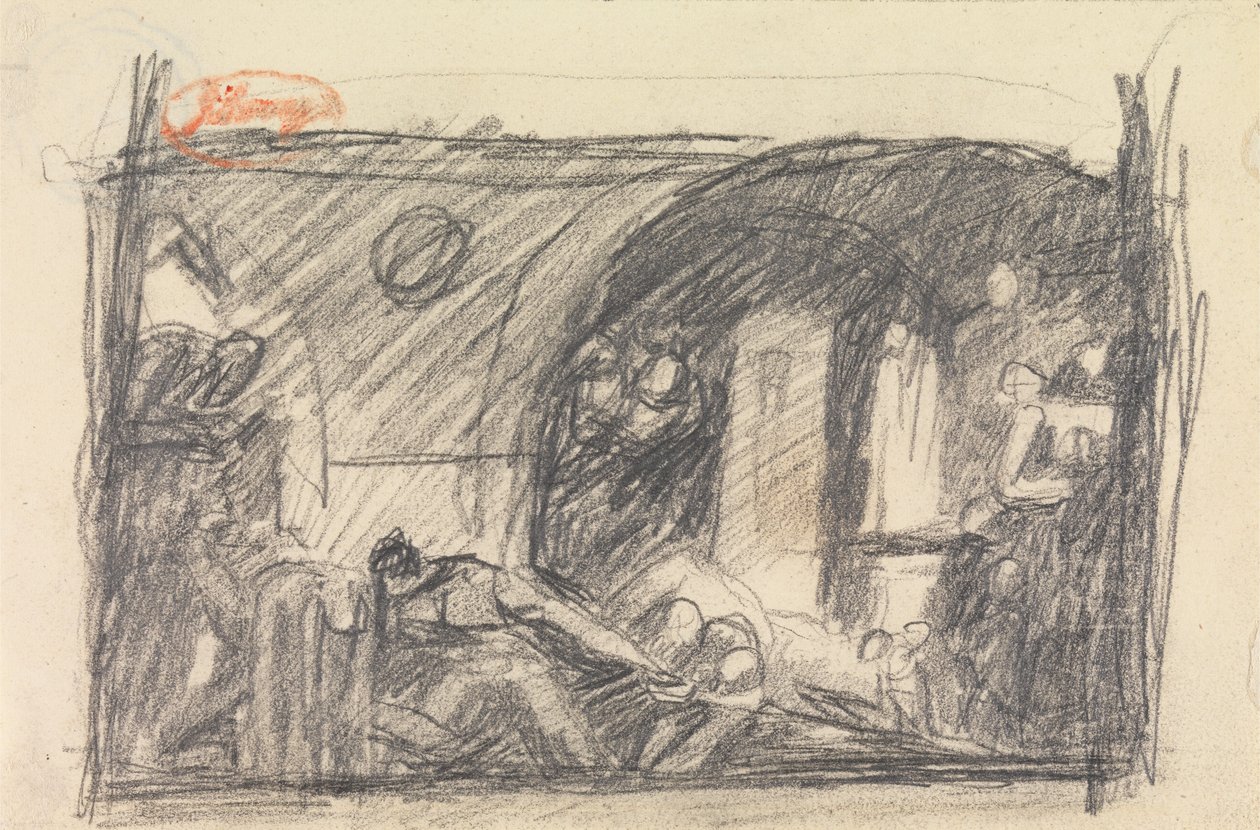 Scena w więzieniu autorstwa George Romney