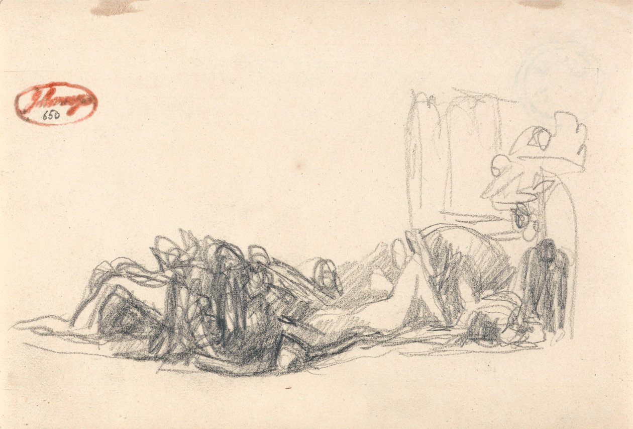 Scena w więzieniu autorstwa George Romney