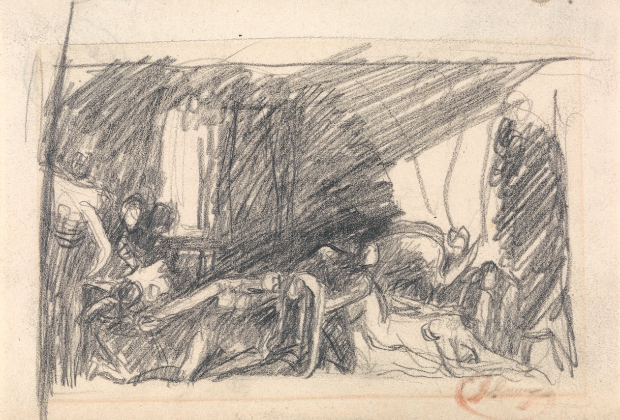 Scena w więzieniu autorstwa George Romney