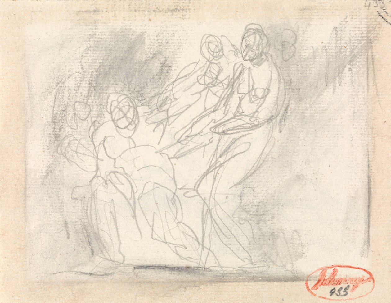 Samson pokonany autorstwa George Romney
