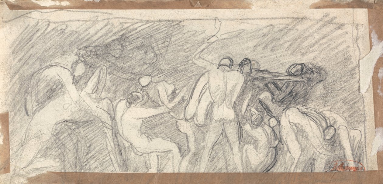Szatan przewodniczy piekłu autorstwa George Romney