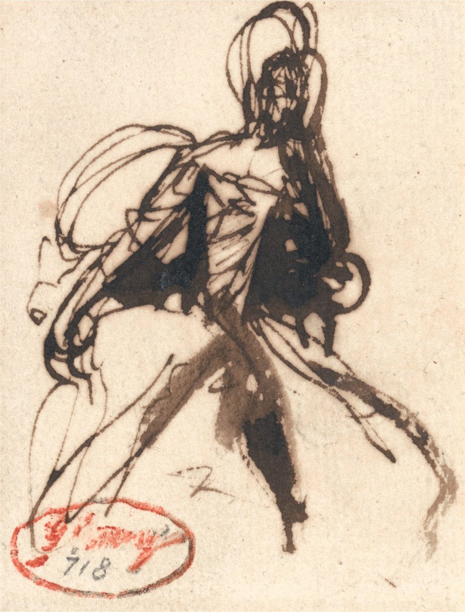 Siedząca kobieta autorstwa George Romney