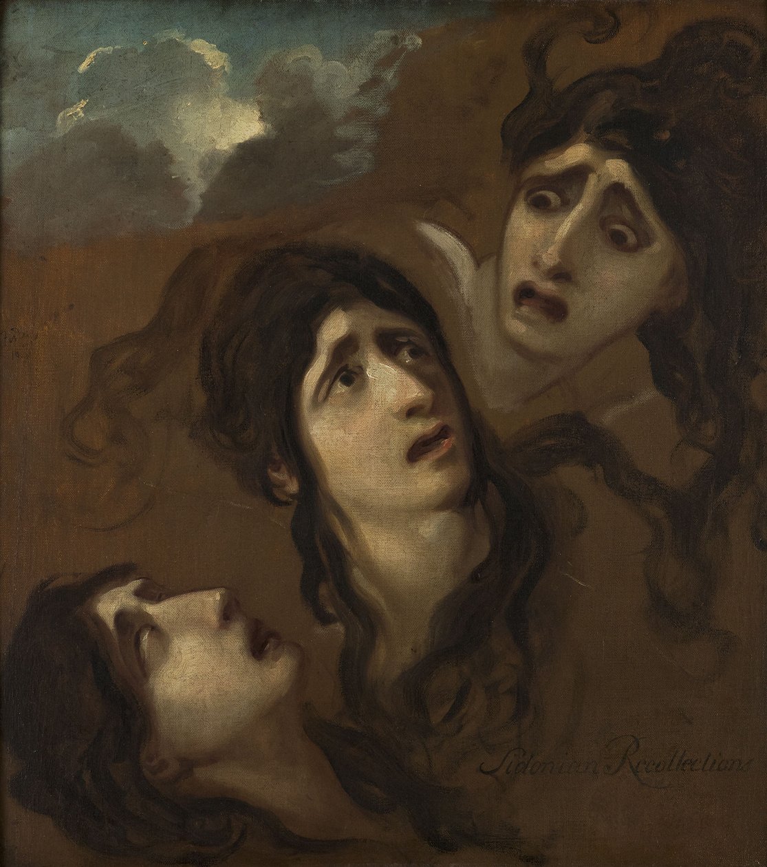 Wspomnienia z Siddonii autorstwa George Romney
