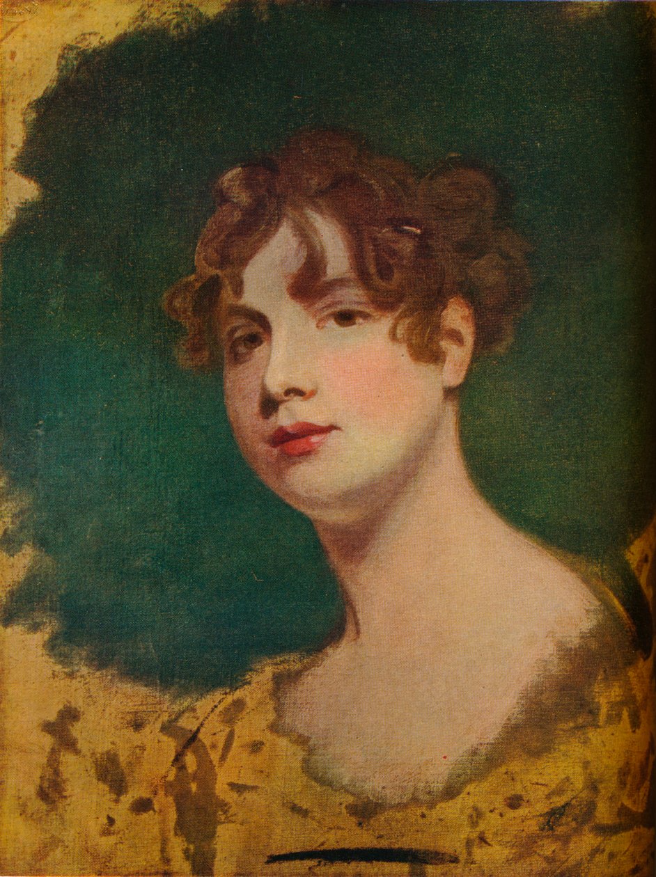Szkic kobiecej głowy, XVIII w. autorstwa George Romney