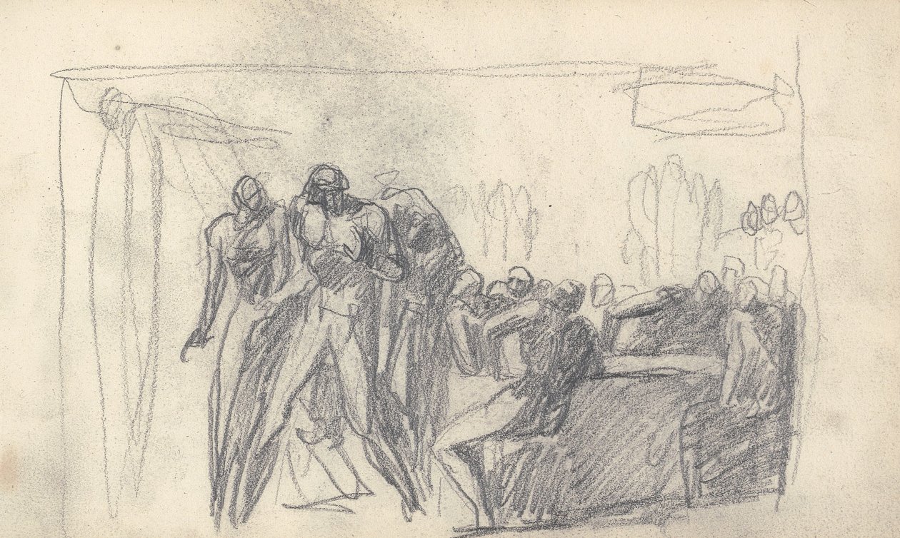 Rysunek ze szkicownika autorstwa George Romney
