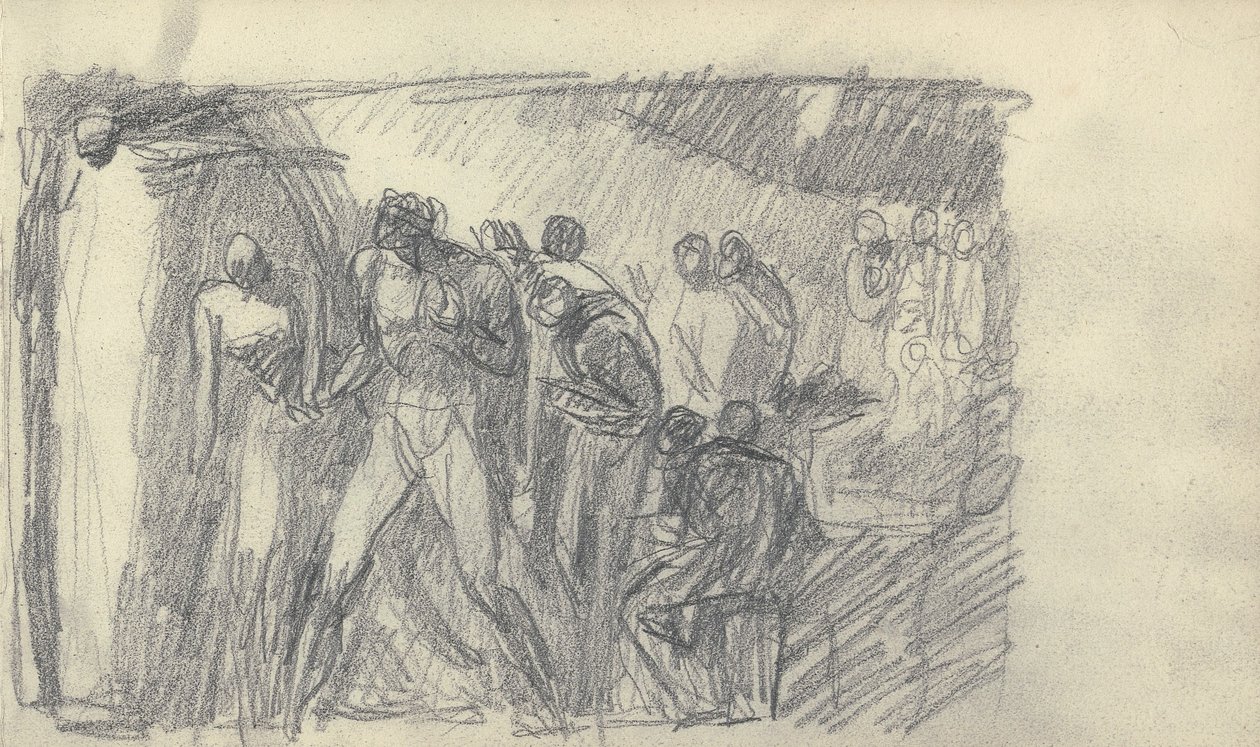 Rysunek ze szkicownika autorstwa George Romney
