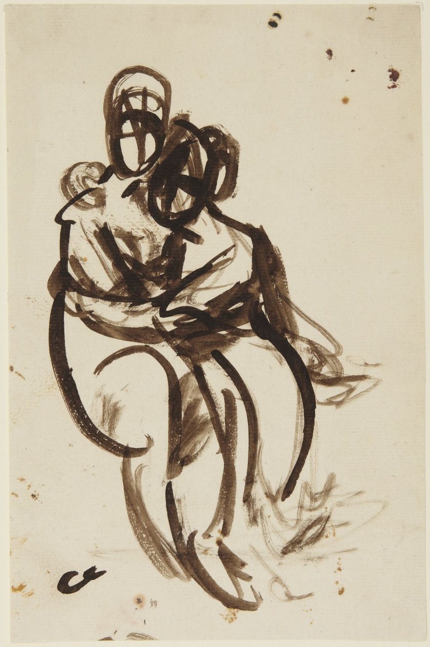 Studium do portretu sióstr Milner autorstwa George Romney
