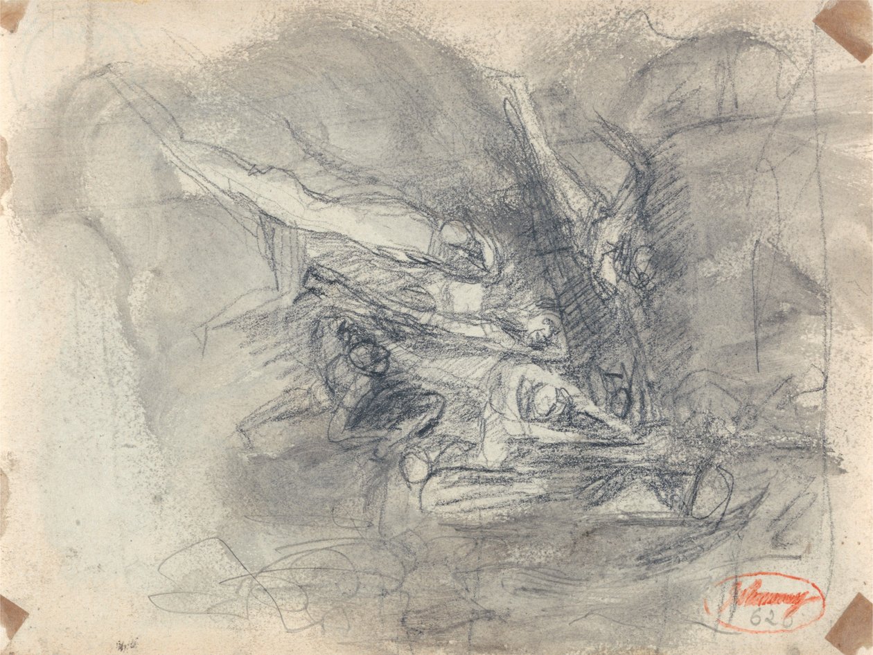 Pokuszenie Chrystusa autorstwa George Romney
