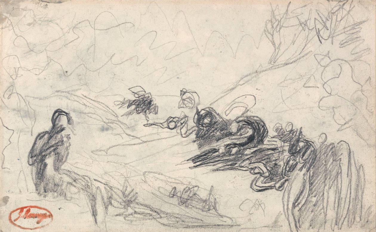 Kuszenie Chrystusa autorstwa George Romney
