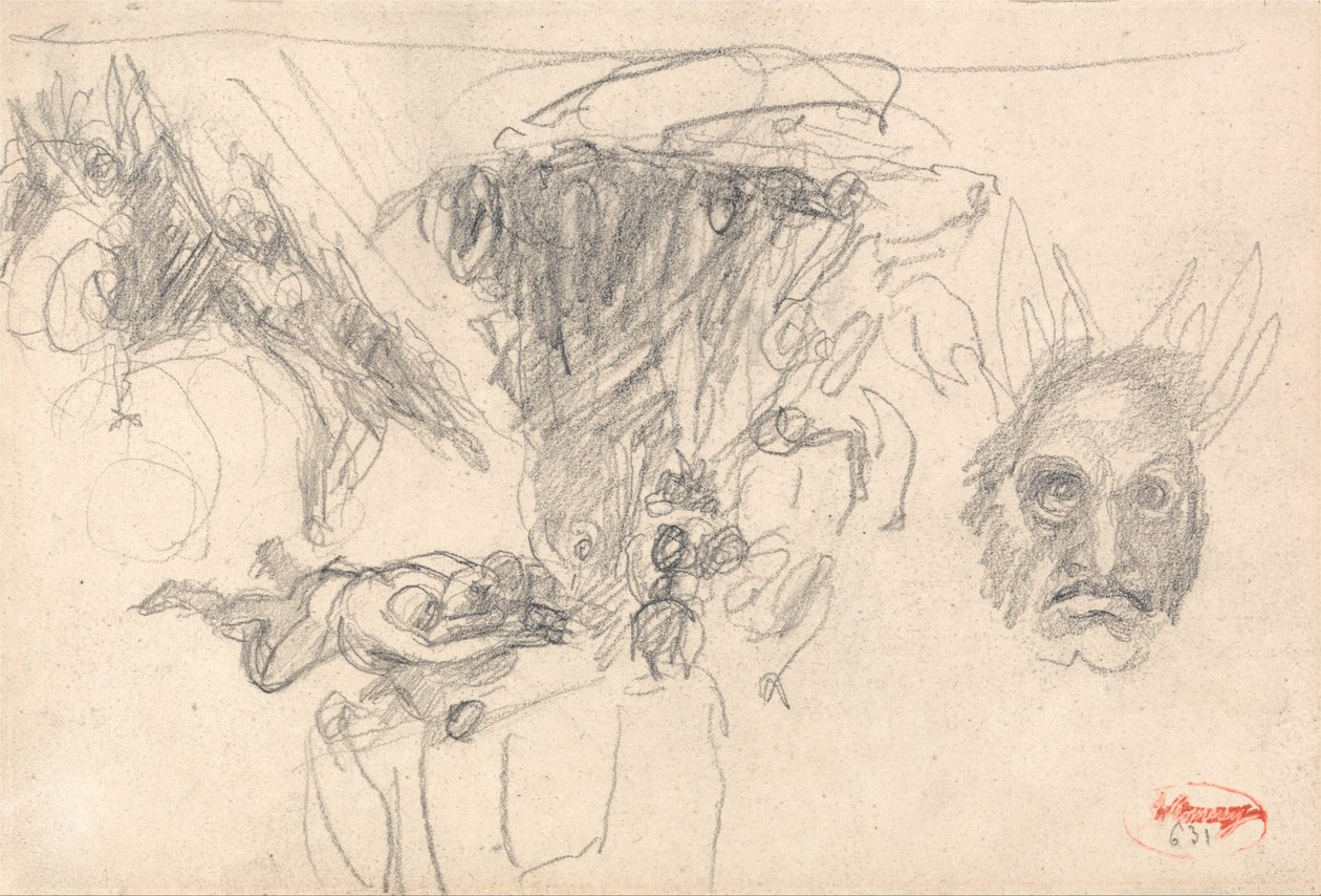 Kuszenie Chrystusa autorstwa George Romney