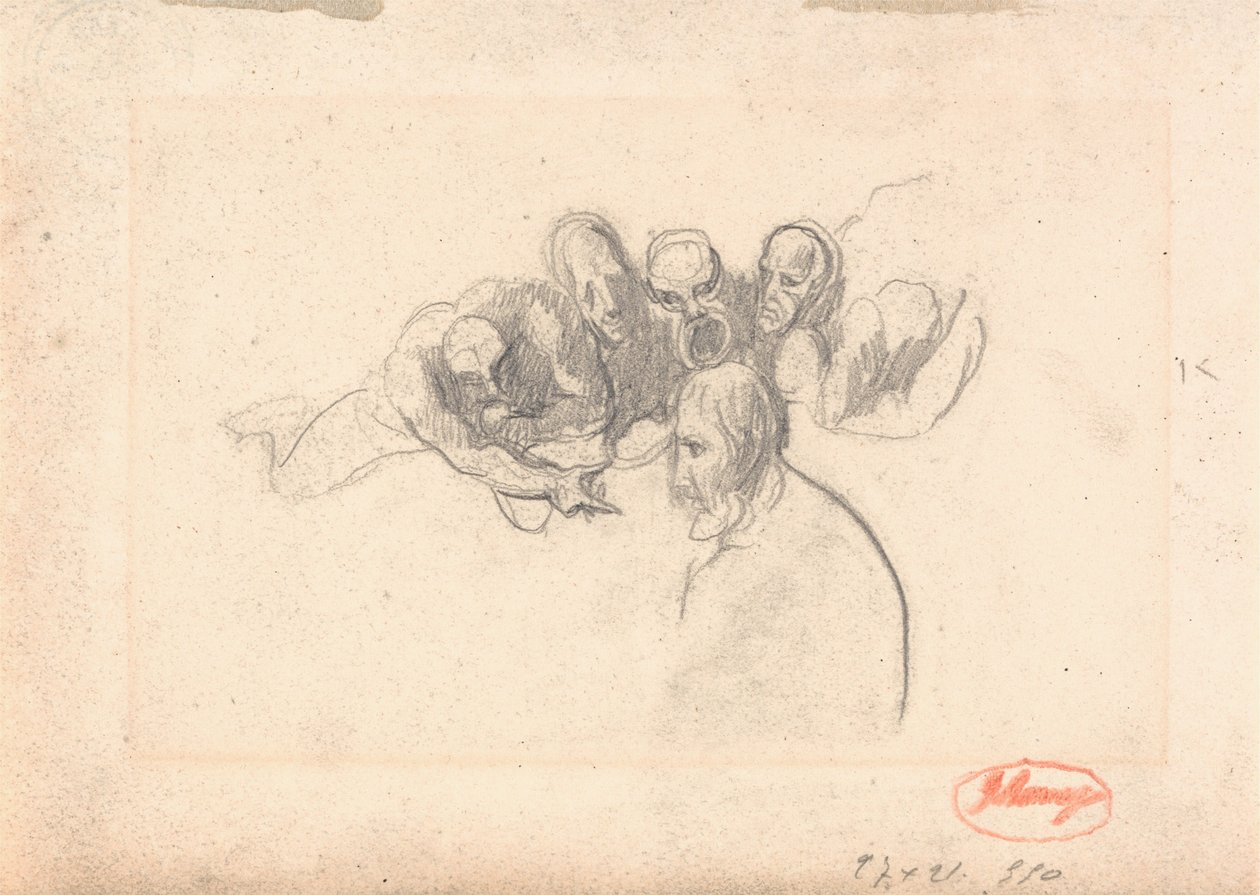 Pokuszenie Chrystusa autorstwa George Romney