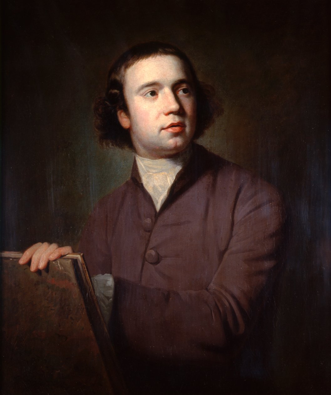 Thomas Barrow, portrecista, ok. 1754-1802 autorstwa George Romney