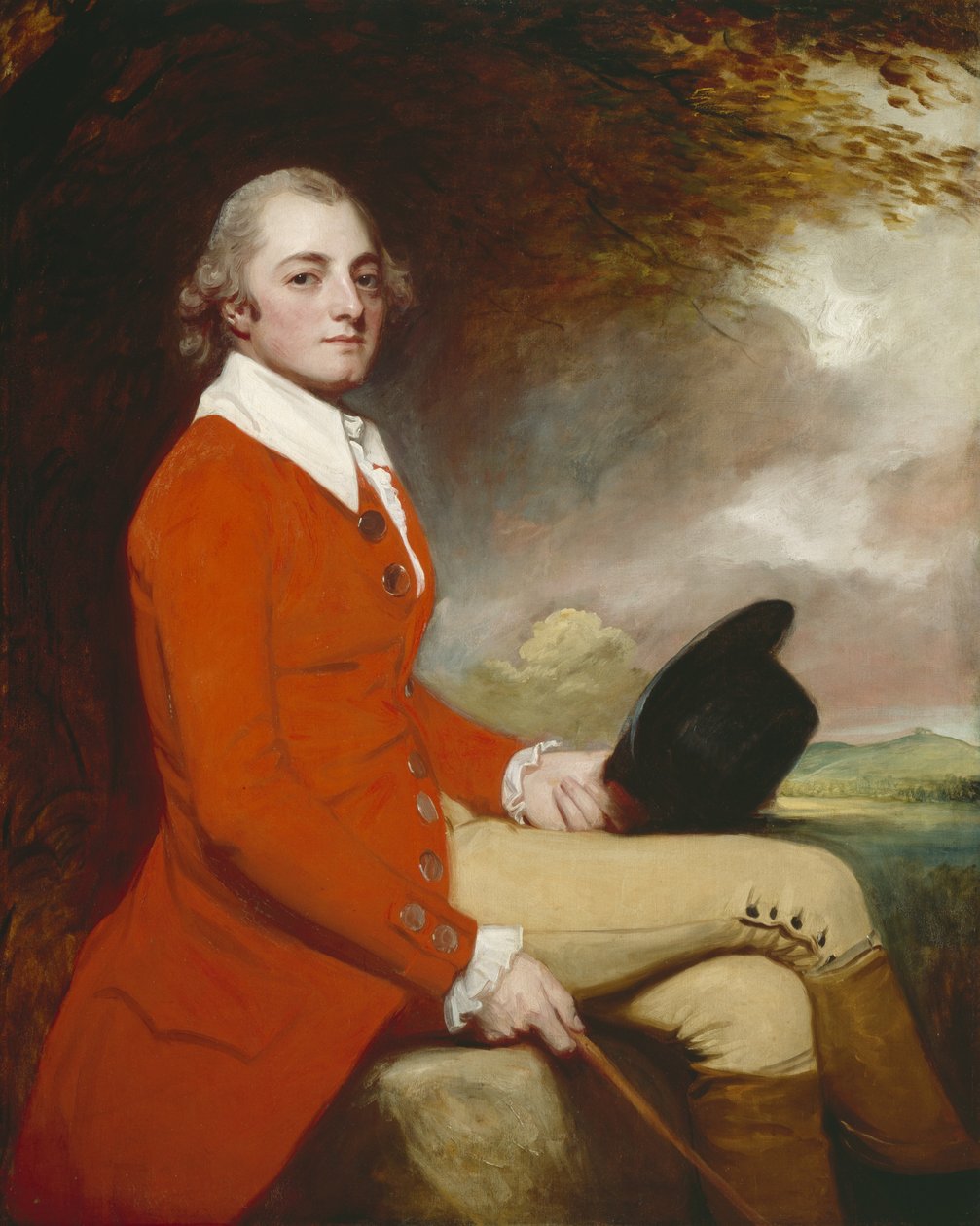 Thomas Grove z Ferne, Wiltshire, 1788 autorstwa George Romney