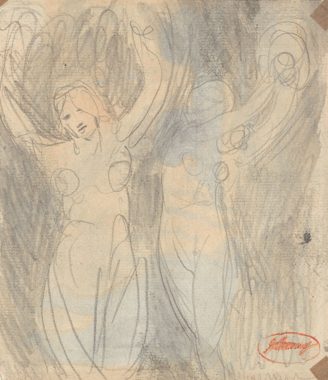 Dwie postacie kobiece autorstwa George Romney
