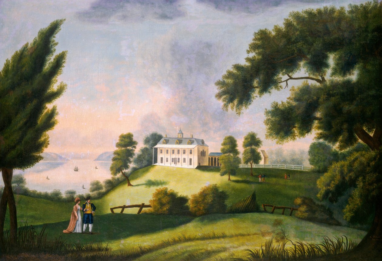 Góra Vernon, 1806. autorstwa George Ropes