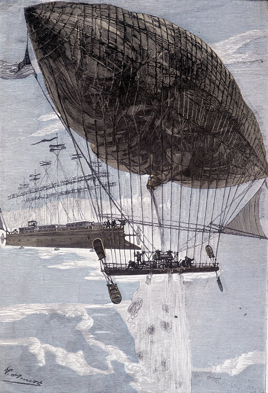 Albatros dołączył do Go-aHead (strona 216) w „Robur the Conqueror” Juliusza Verne