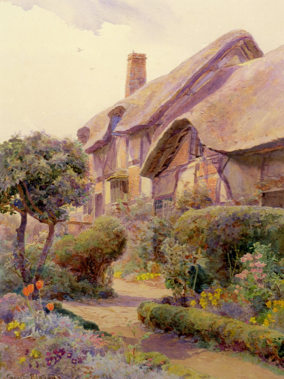 Domek Anny Hathaway autorstwa George Samuel Elgood