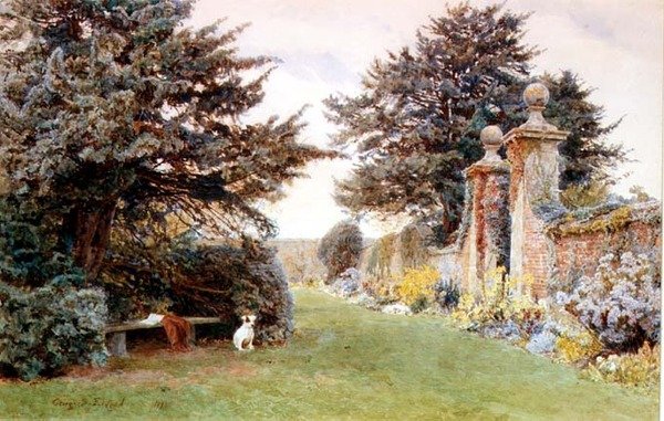 Bulwick, Brama autorstwa George Samuel Elgood