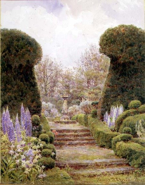 Zegar słoneczny, Knockwood, Tenterden autorstwa George Samuel Elgood