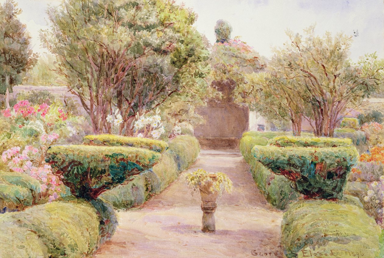 Willa Armenante La Cava, 1896 autorstwa George Samuel Elgood