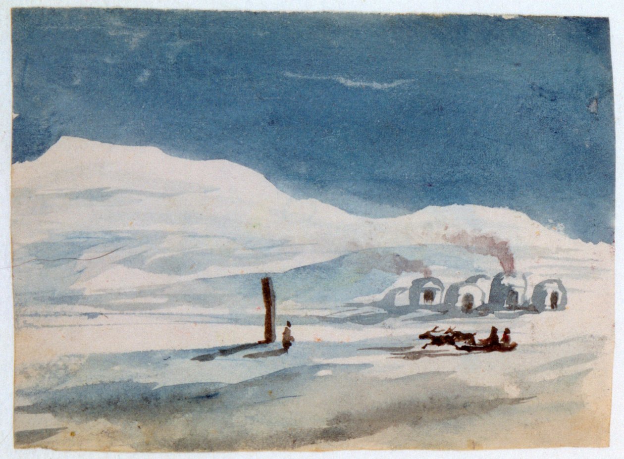 Igloo i Eskimosi, 1820-1876 autorstwa George Sand