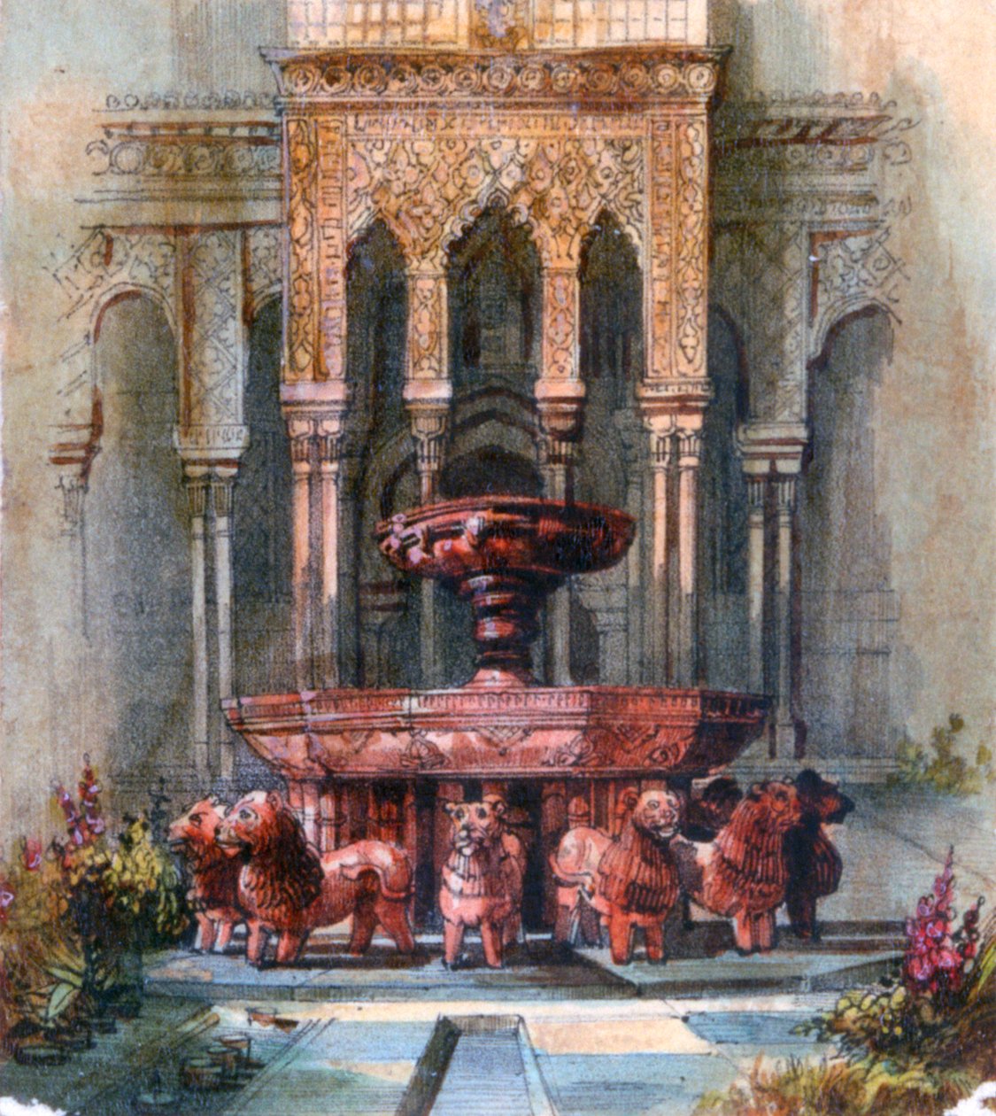 Fontanna Maureska, 1820-1876 autorstwa George Sand