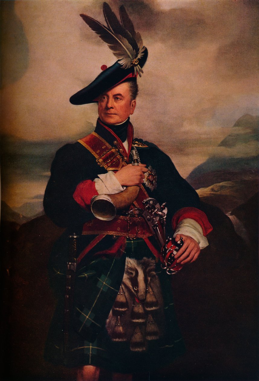 Kogut Północy: George, piąty książę Gordon, c1812 r. autorstwa George Sanders