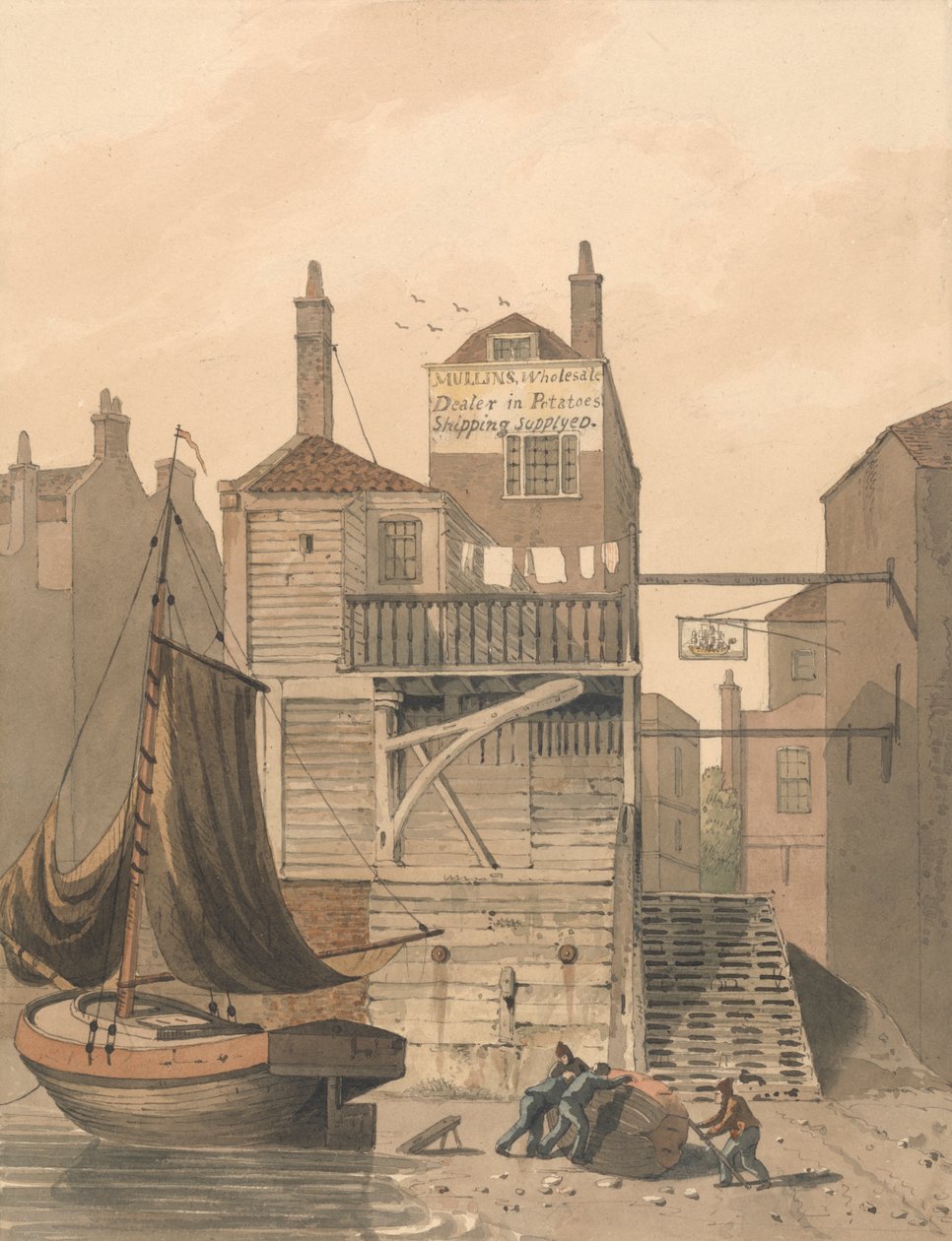 Shadwell przy Ship Inn autorstwa George Shepheard