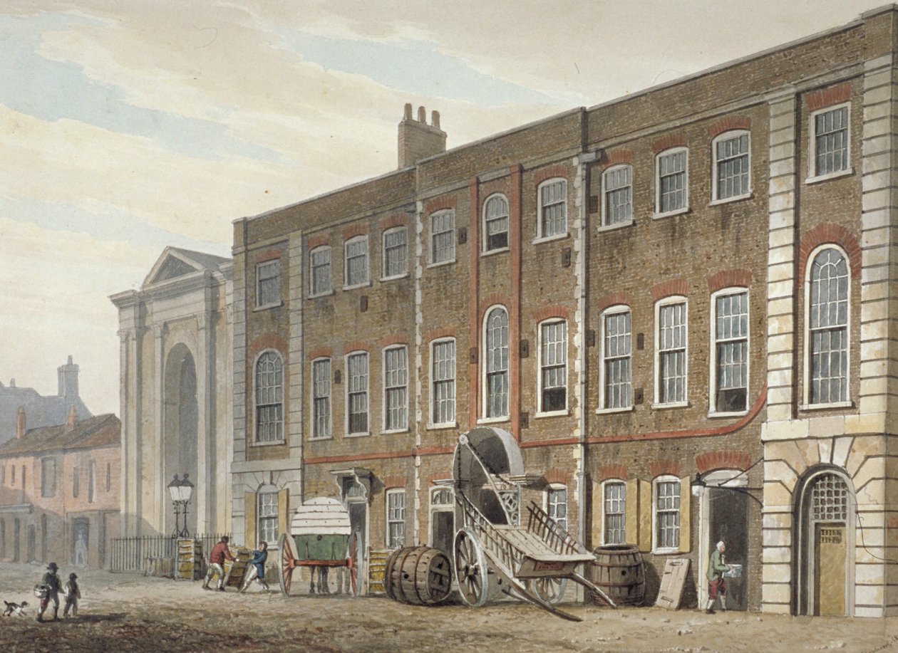 Portugal Street, Westminster, Londyn, 1811 autorstwa George Shepherd