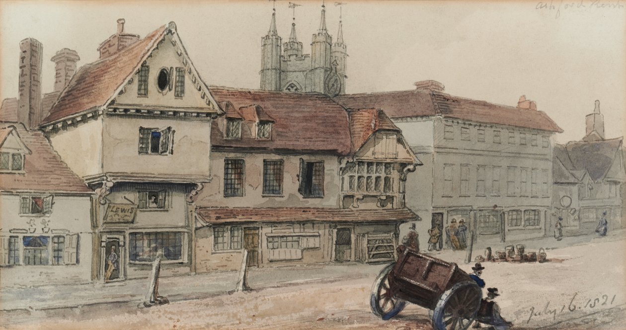 Widok na Ashford autorstwa George Shepherd