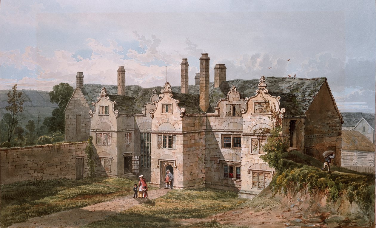 Widok Treryce, Kornwalia, 1819 autorstwa George Shepherd