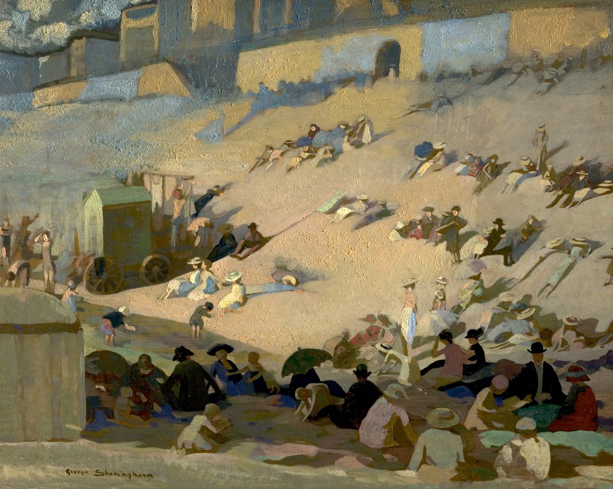 Plaża w Brighton, Wschodnie Sussex autorstwa George Sheringham