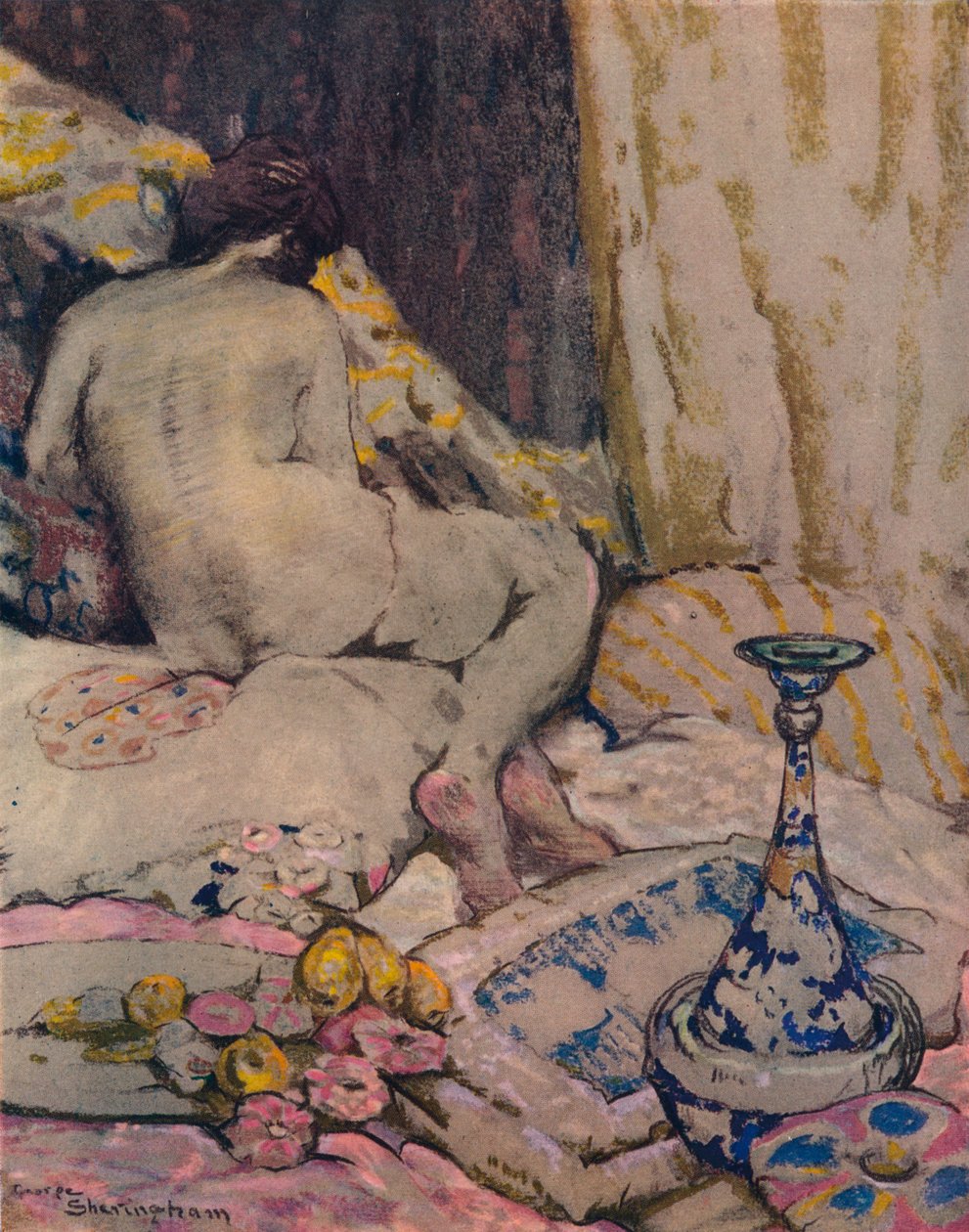 Waza perska, ok. 1916 r. autorstwa George Sheringham