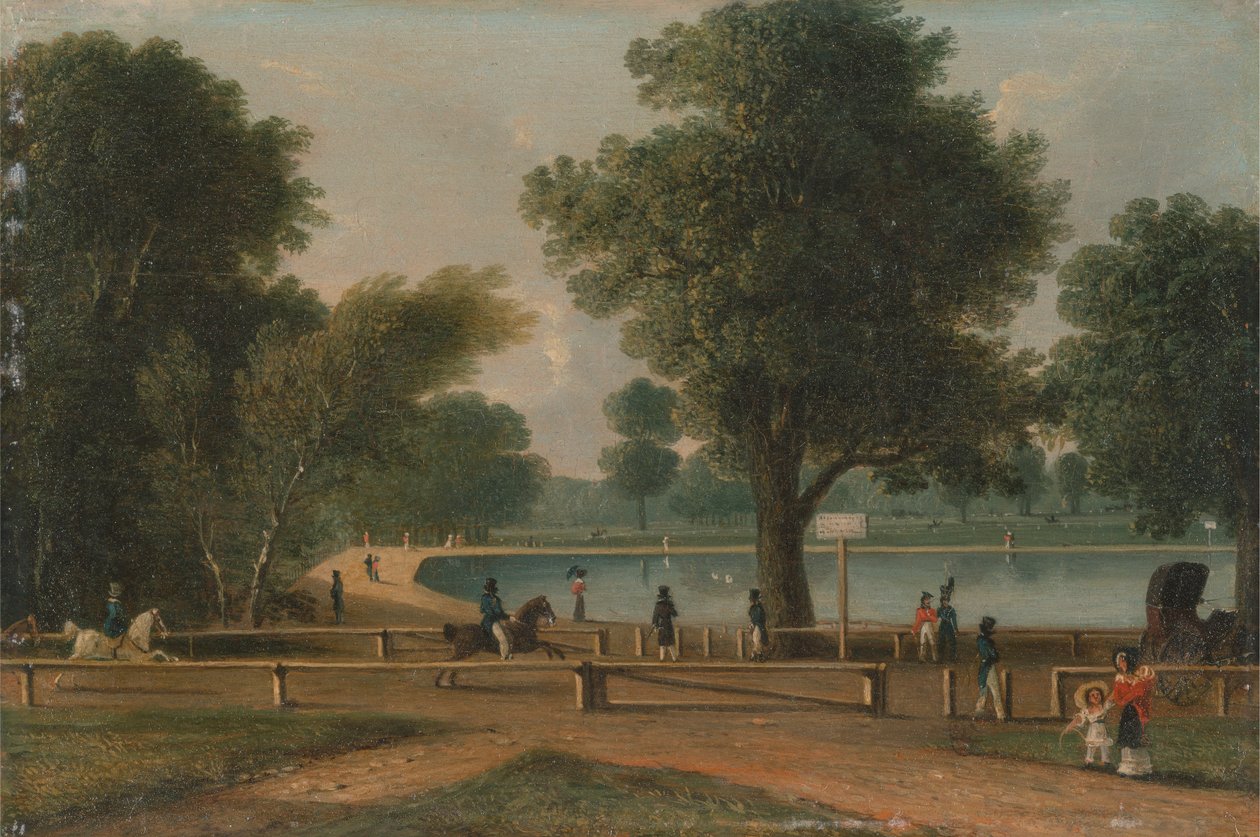 Serpentyna, Hyde Park autorstwa George Sidney Shepherd
