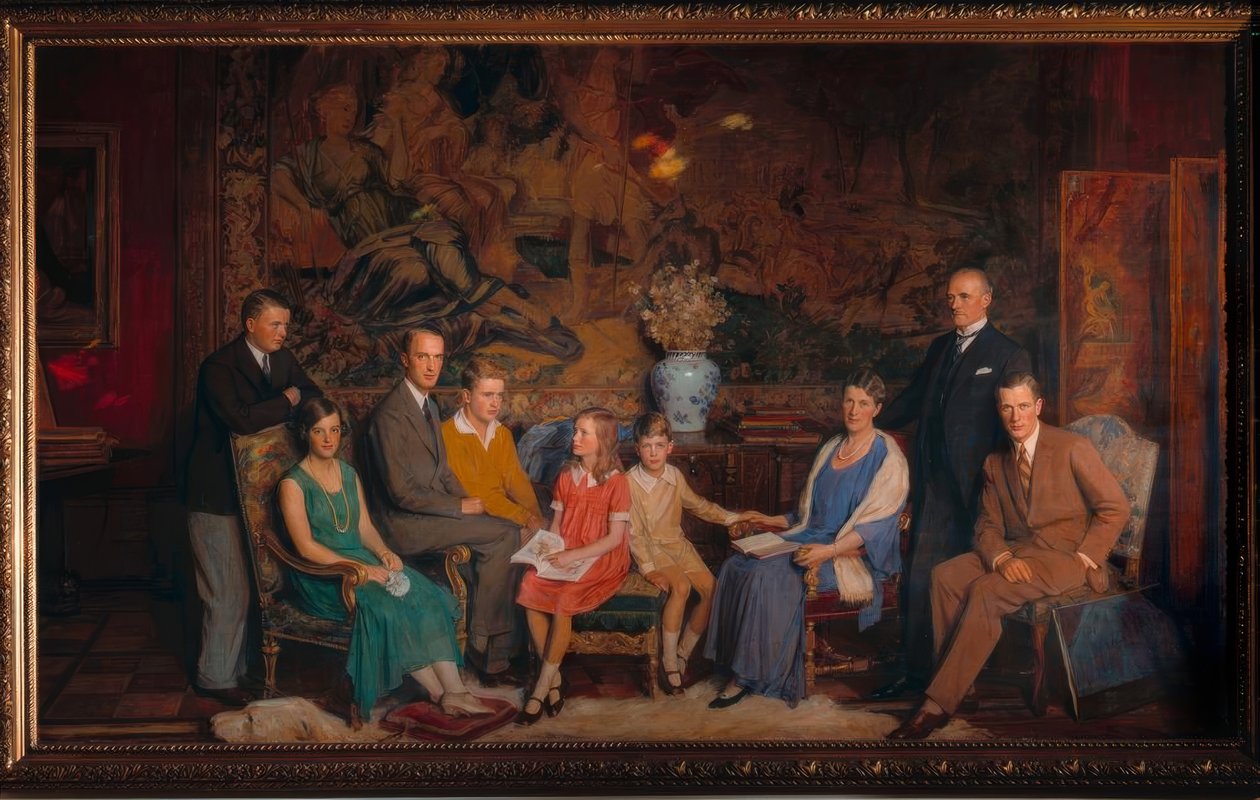 Gustav Krupp przeciwko Zdjęcie rodziny B. u.H. autorstwa George Simon Harcourt