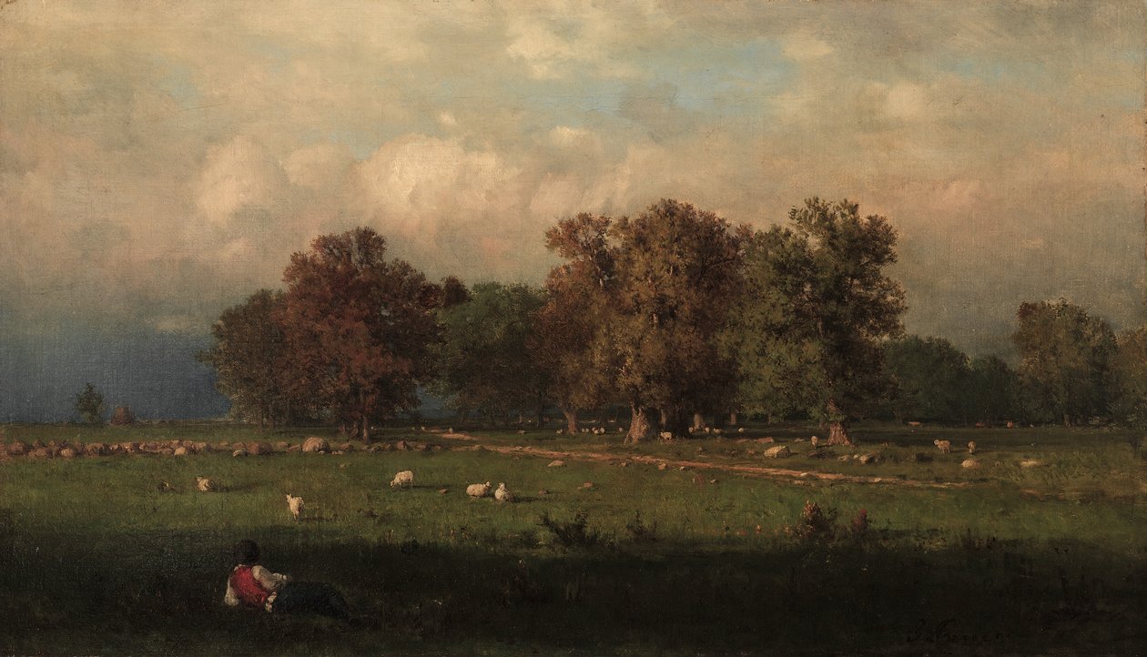 Durham, Connecticut autorstwa George Snr. Inness