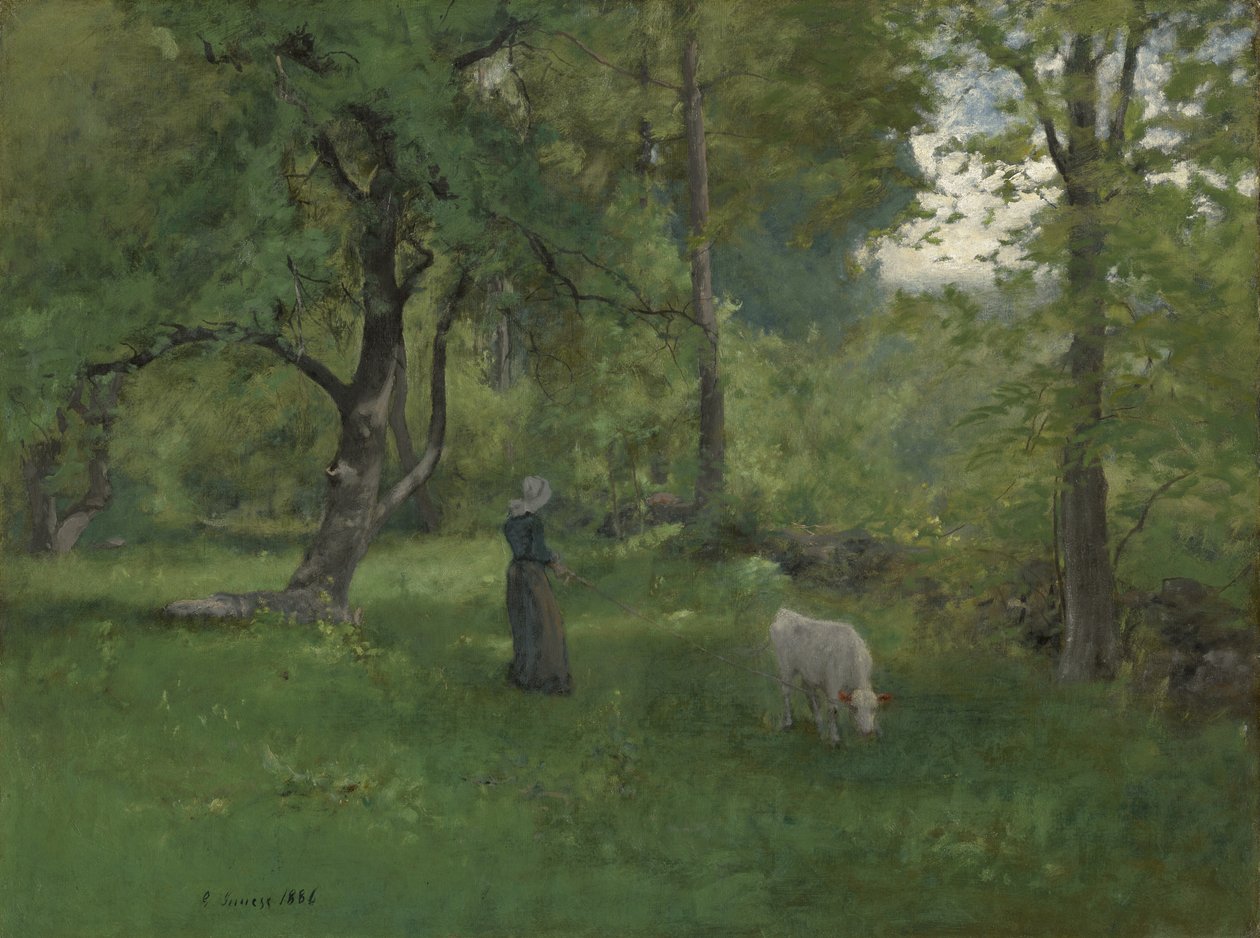 Zielony krajobraz, 1886 autorstwa George Snr. Inness