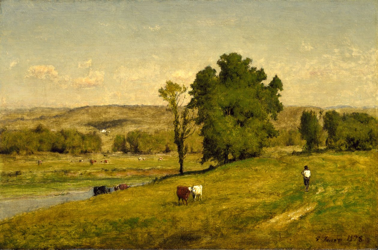 Krajobraz, 1878 autorstwa George Snr. Inness