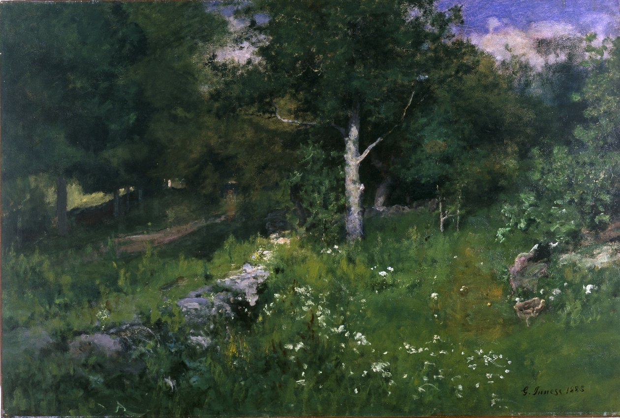 Letnie liście autorstwa George Snr. Inness