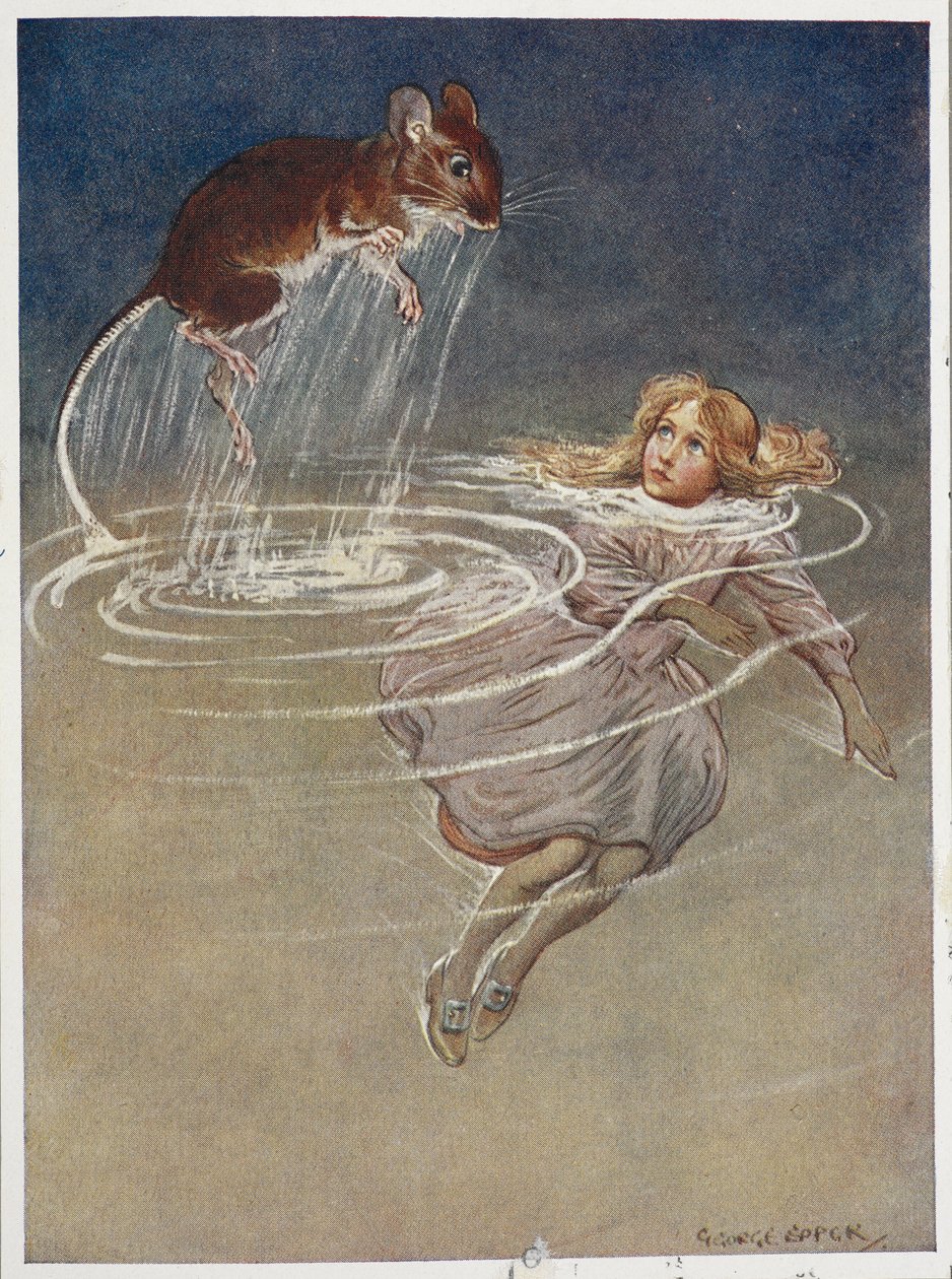 Alicja w kałuży łez autorstwa George Soper