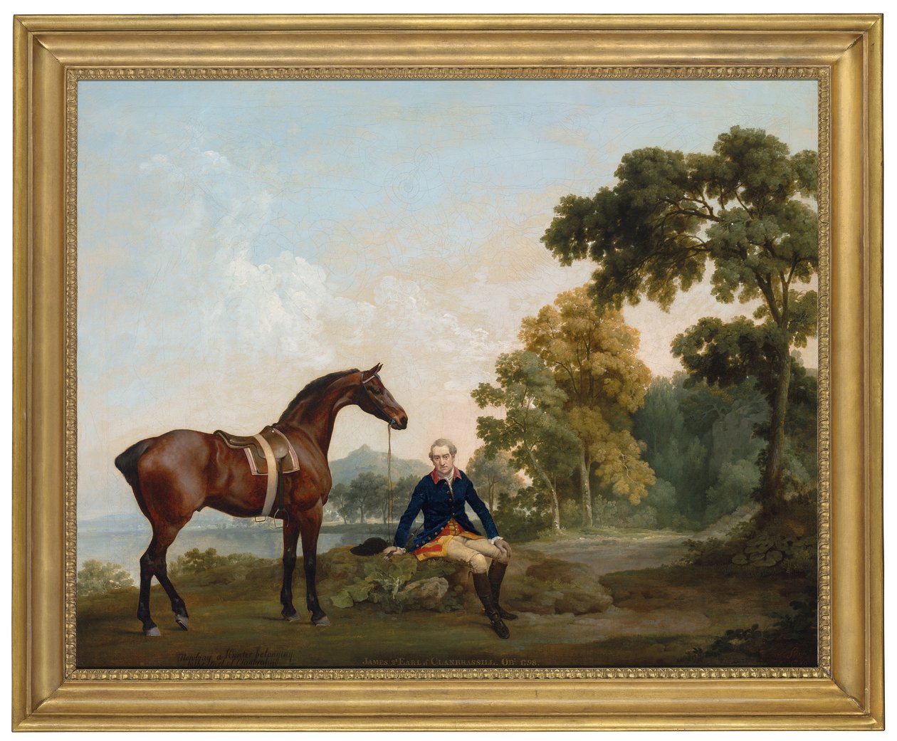 James Hamilton, 2. hrabia Clanbrassil autorstwa George Stubbs