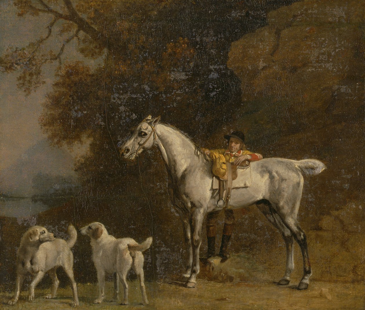 Studia do lub po „Trzecim księciu Richmond z polowaniem na Charleton” autorstwa George Stubbs