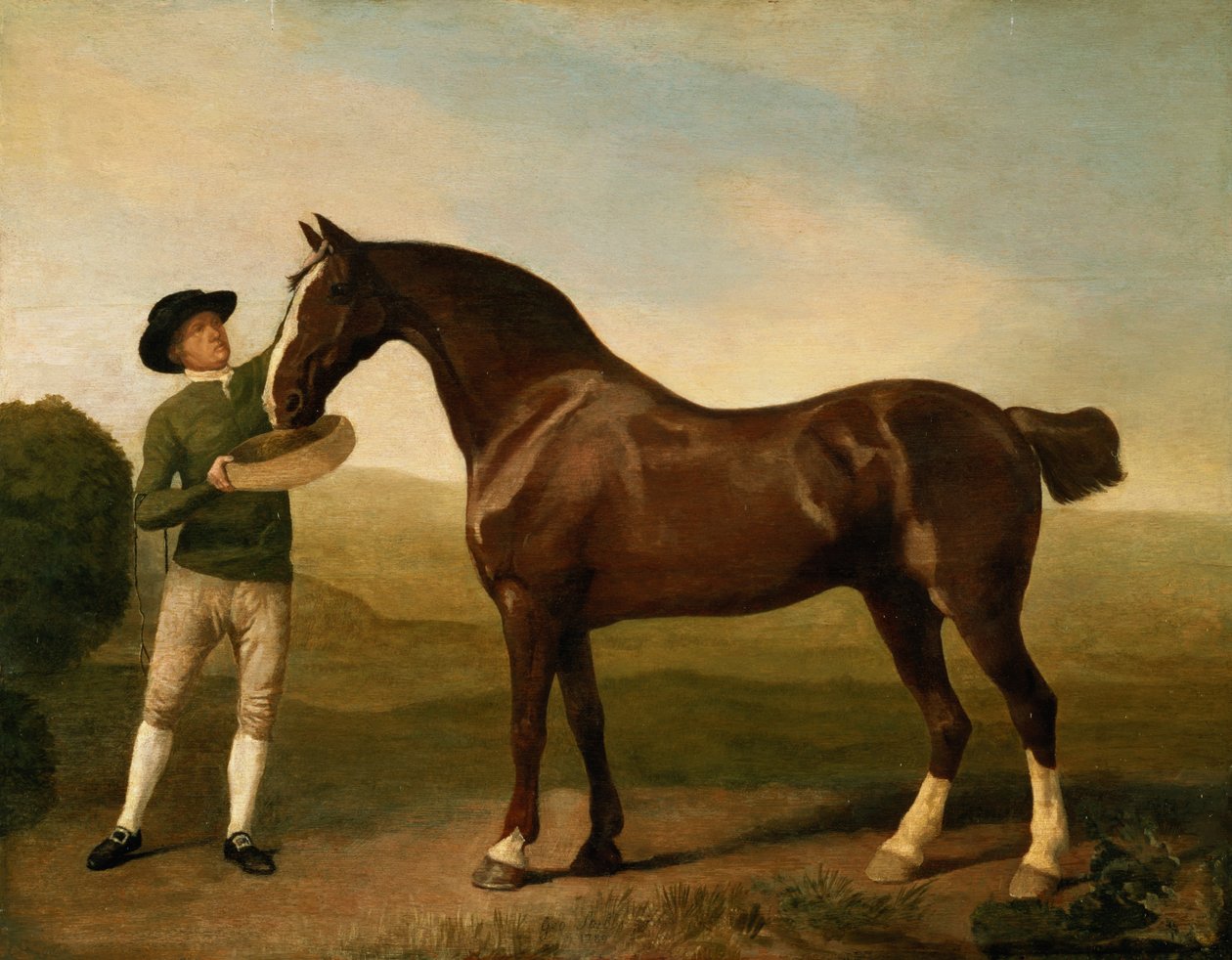 Nieznany obraz autorstwa George Stubbs