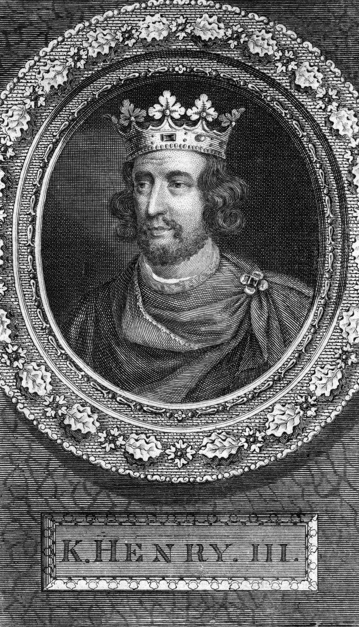 Henryk III z Anglii, XVIII wiek. autorstwa George Vertue