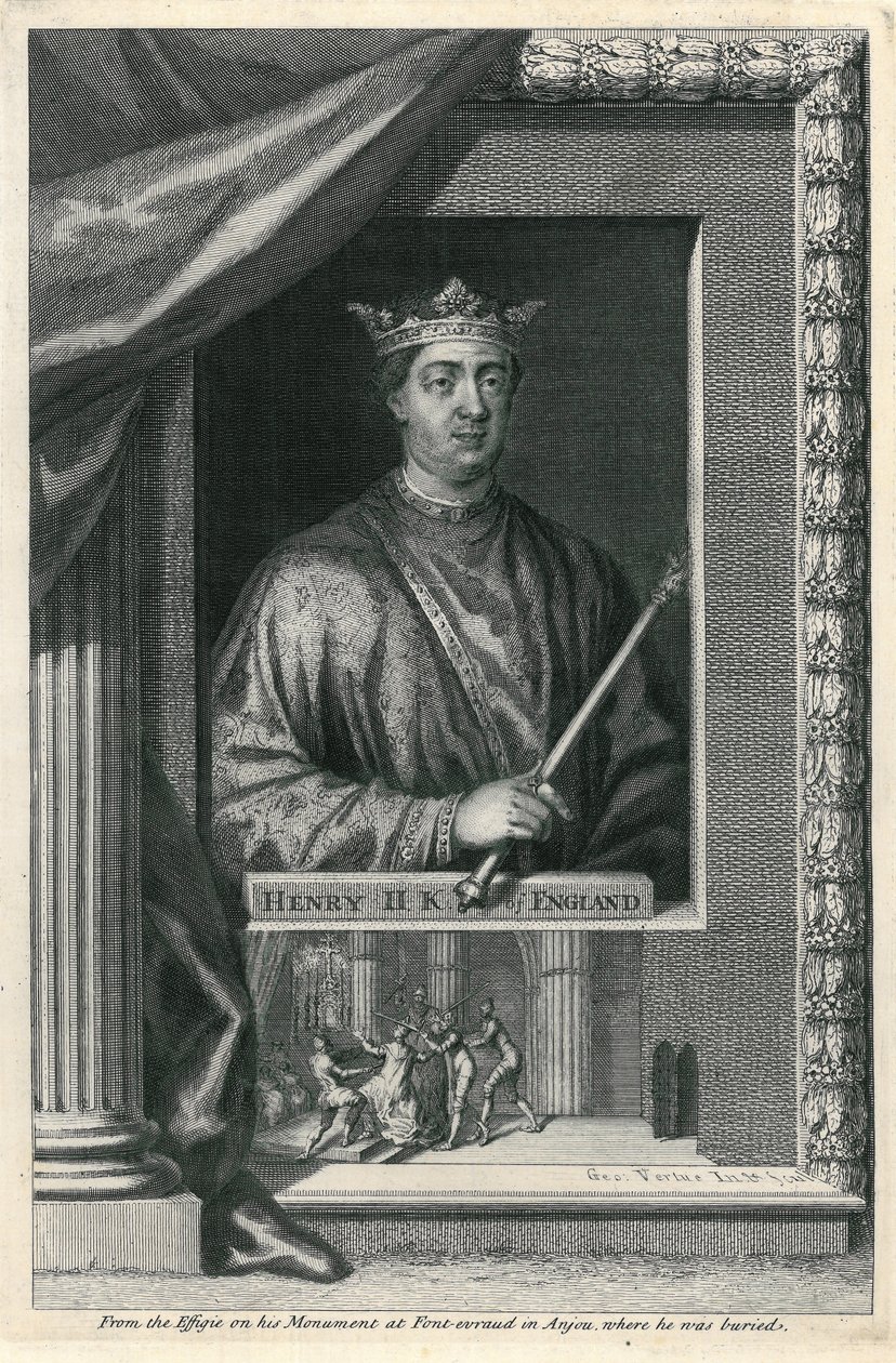 Henryk II autorstwa George Vertue