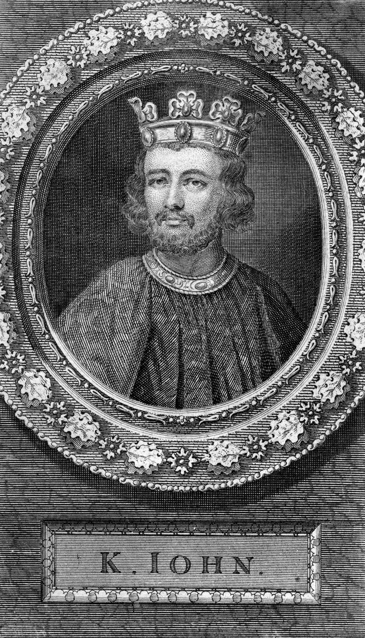 Jan Anglii, XVIII wiek. autorstwa George Vertue