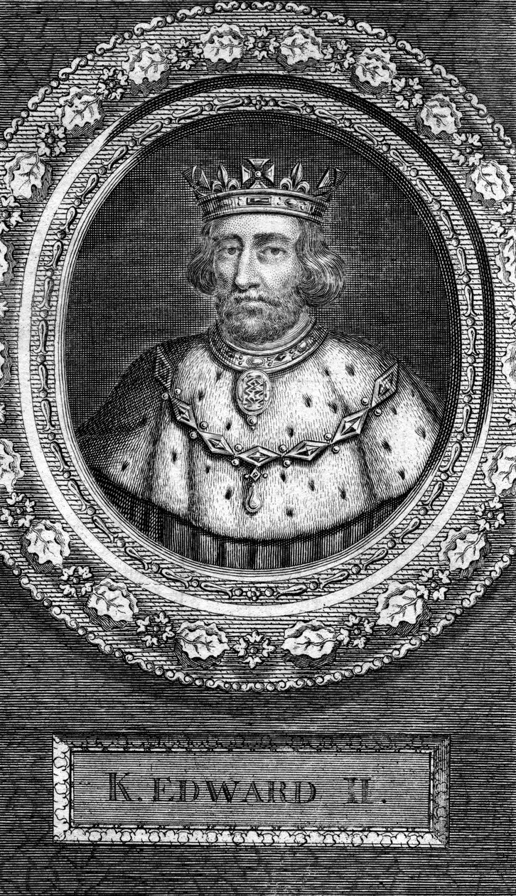 Król Anglii Edward II, XVIII wiek. autorstwa George Vertue