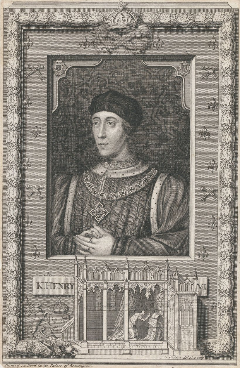 Król Henryk VI autorstwa George Vertue