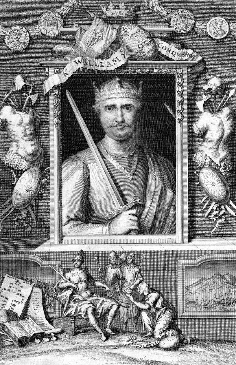 Wilhelm Zdobywca. autorstwa George Vertue